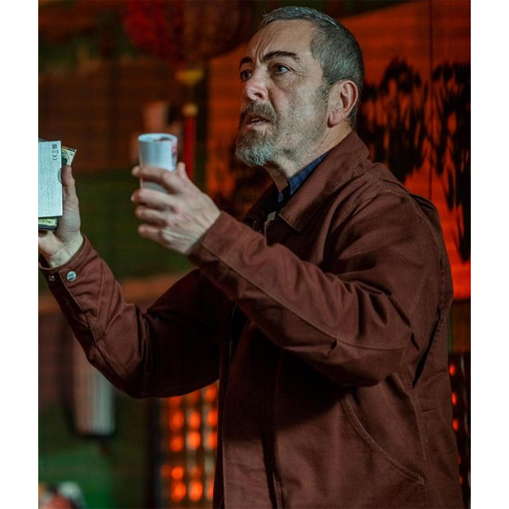 Suspect James Nesbitt Brown Jacket - Image 5