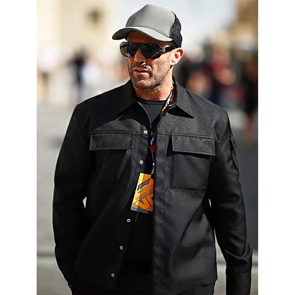 Jason Statham Abu Dhabi F1 Jacket - Image 2