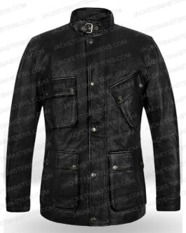 Brant Blitz Jason Statham Leather Jacket