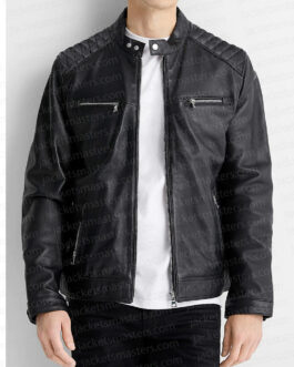 Lee Christmas The Expendables 4 Leather Jacket