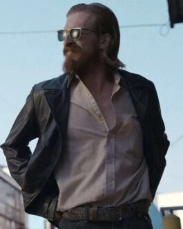 Hit Man Austin Amelio Leather Blazer