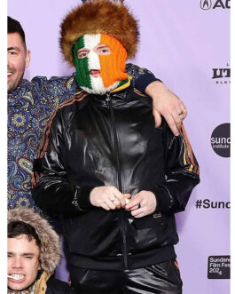 DJ Próvai Kneecap Leather Jacket