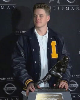 Joe Burrow Black Varsity Jacket