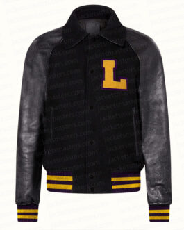 Joe Burrow Black Varsity Jacket