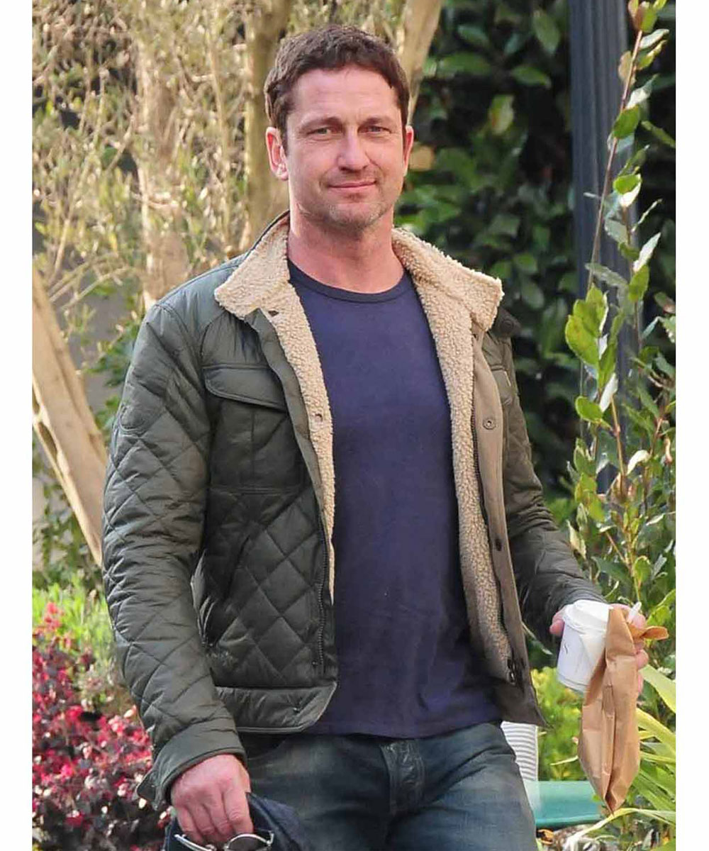 Hunter Killer Gerard Butler Green Jacket - Image 2
