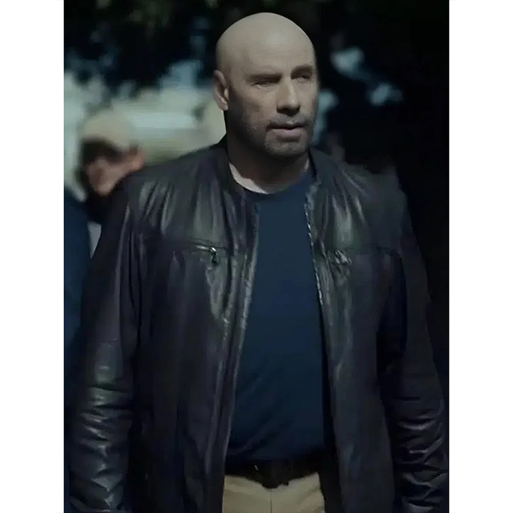 John Travolta Cash Out Leather Jacket - Image 2