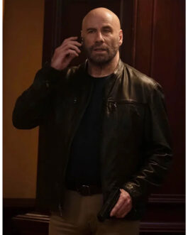 John Travolta Cash Out Leather Jacket