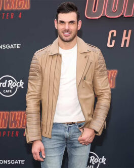 John Wick Chapter 4 Romain Bonnet Premiere Leather Jacket