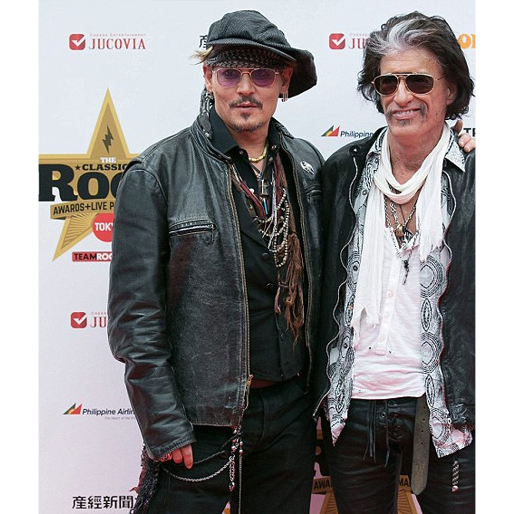 Johnny Depp Distressed Brown Leather Jacket - Image 7