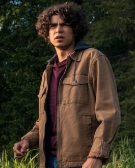 The Imperfects Inaki Godoy Brown Hooded Jacket