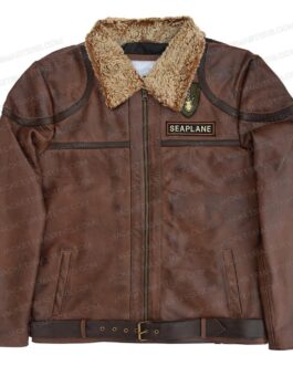 Jumanji The Next Level Alex Seaplane Leather Jacket