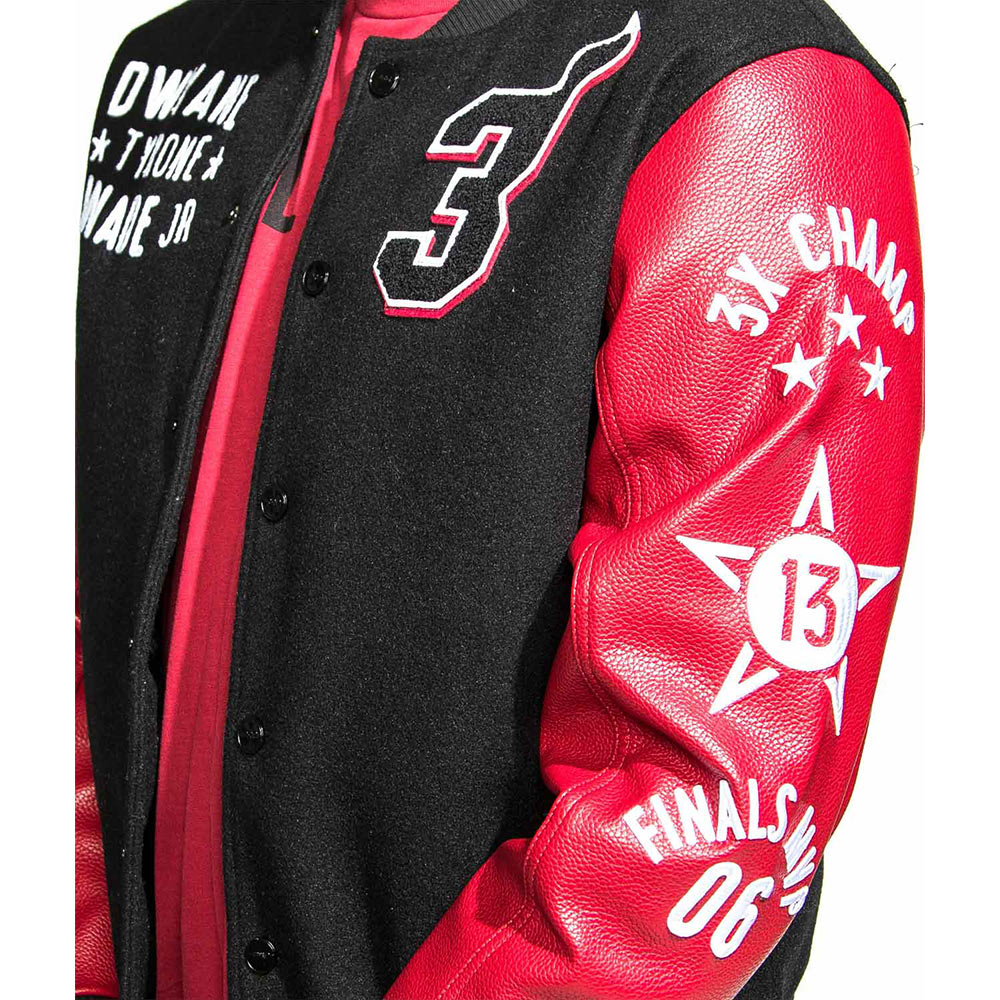L3GACY Dwyane Wade Letterman Jacket - Image 7