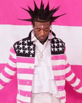 Lil Uzi Vert American Flag Jacket