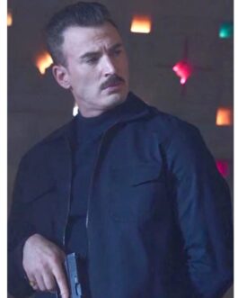 The Gray Man Chris Evans Cotton Jacket