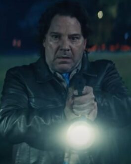 Halloween Kills Robert Longstreet Black Leather Jacket