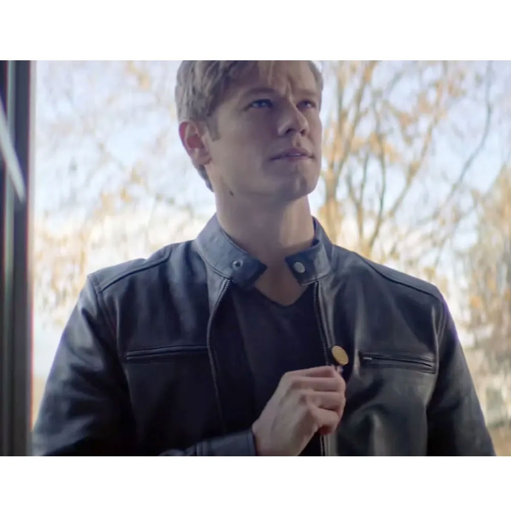 Lucas Till The Collective Leather Jacket - Image 5