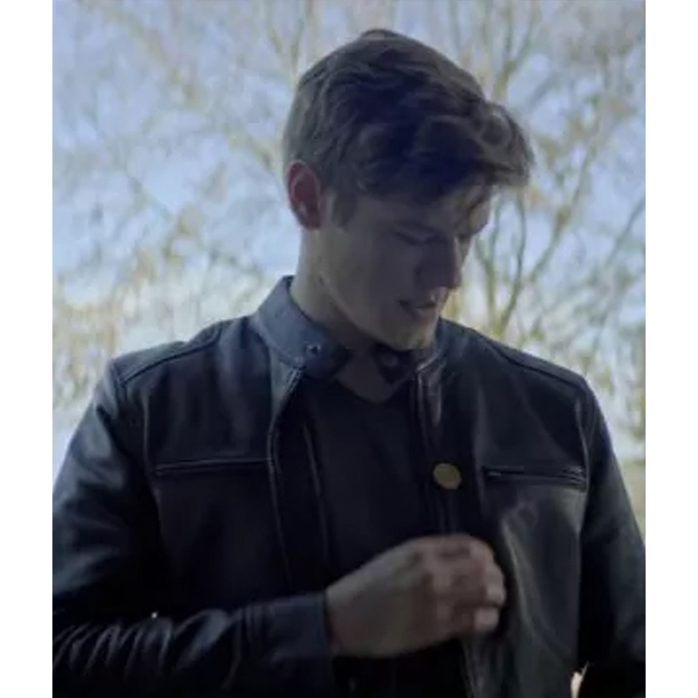 Lucas Till The Collective Leather Jacket - Image 6