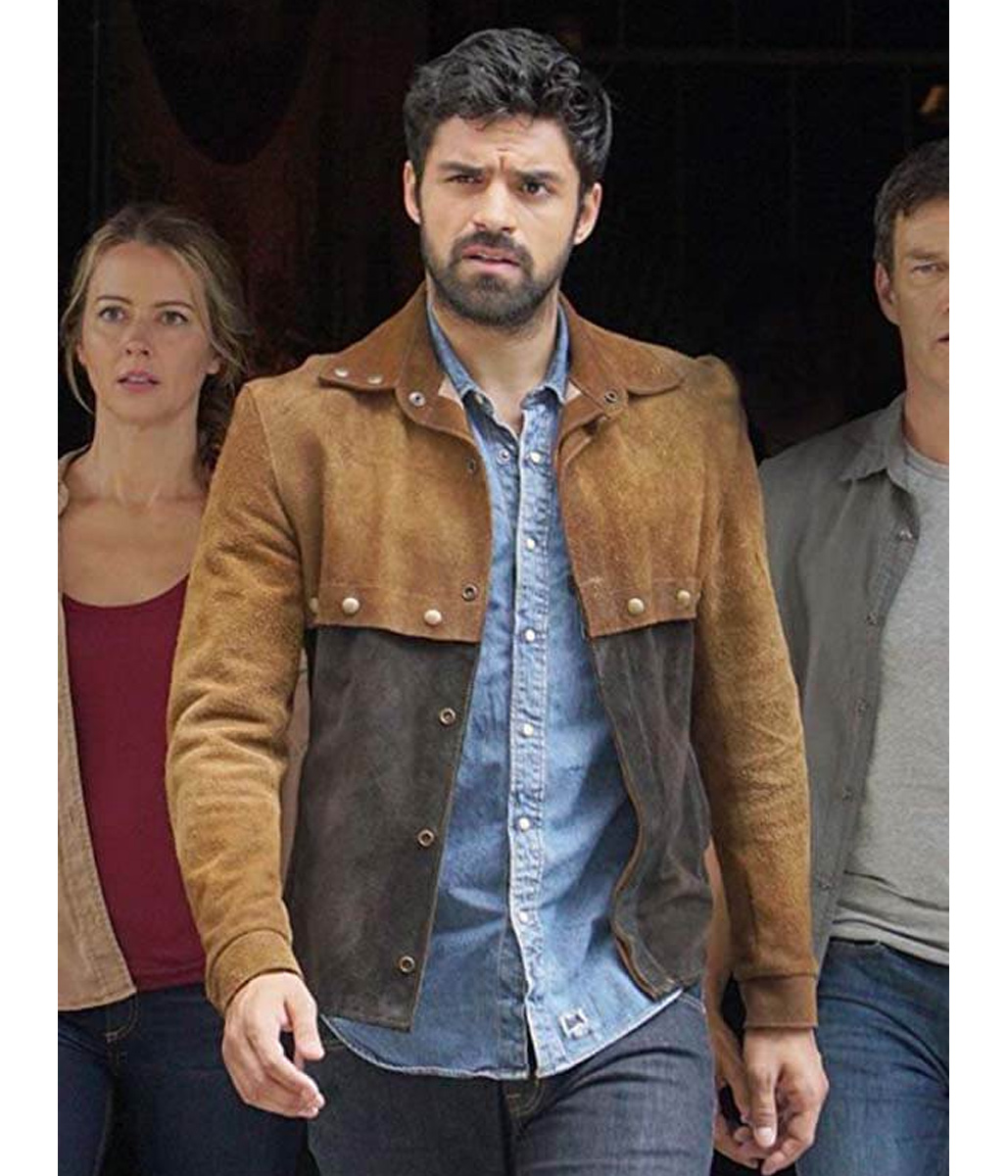 Sean Teale The Gifted Eclipse Suede Jacket