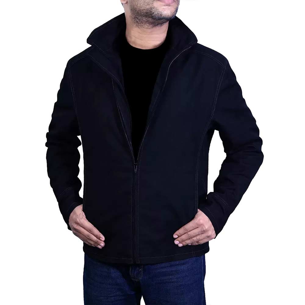 Mile 22 Mark Wahlberg Black Jacket - Image 4