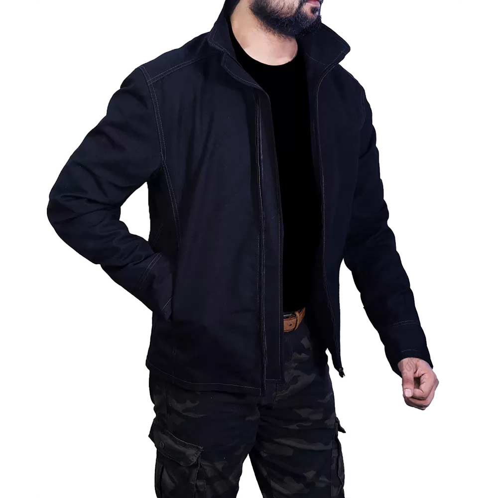 Mile 22 Mark Wahlberg Black Jacket - Image 5