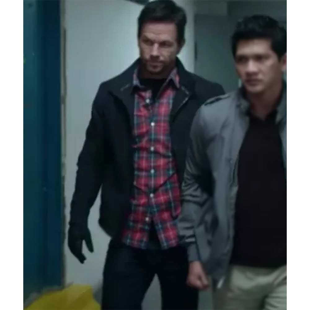 Mile 22 Mark Wahlberg Black Jacket - Image 11