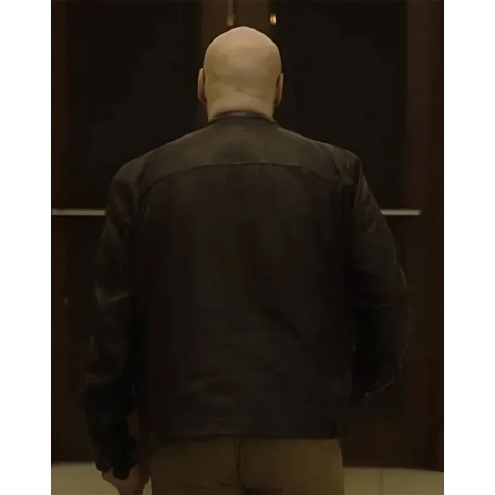 John Travolta Cash Out Leather Jacket - Image 5