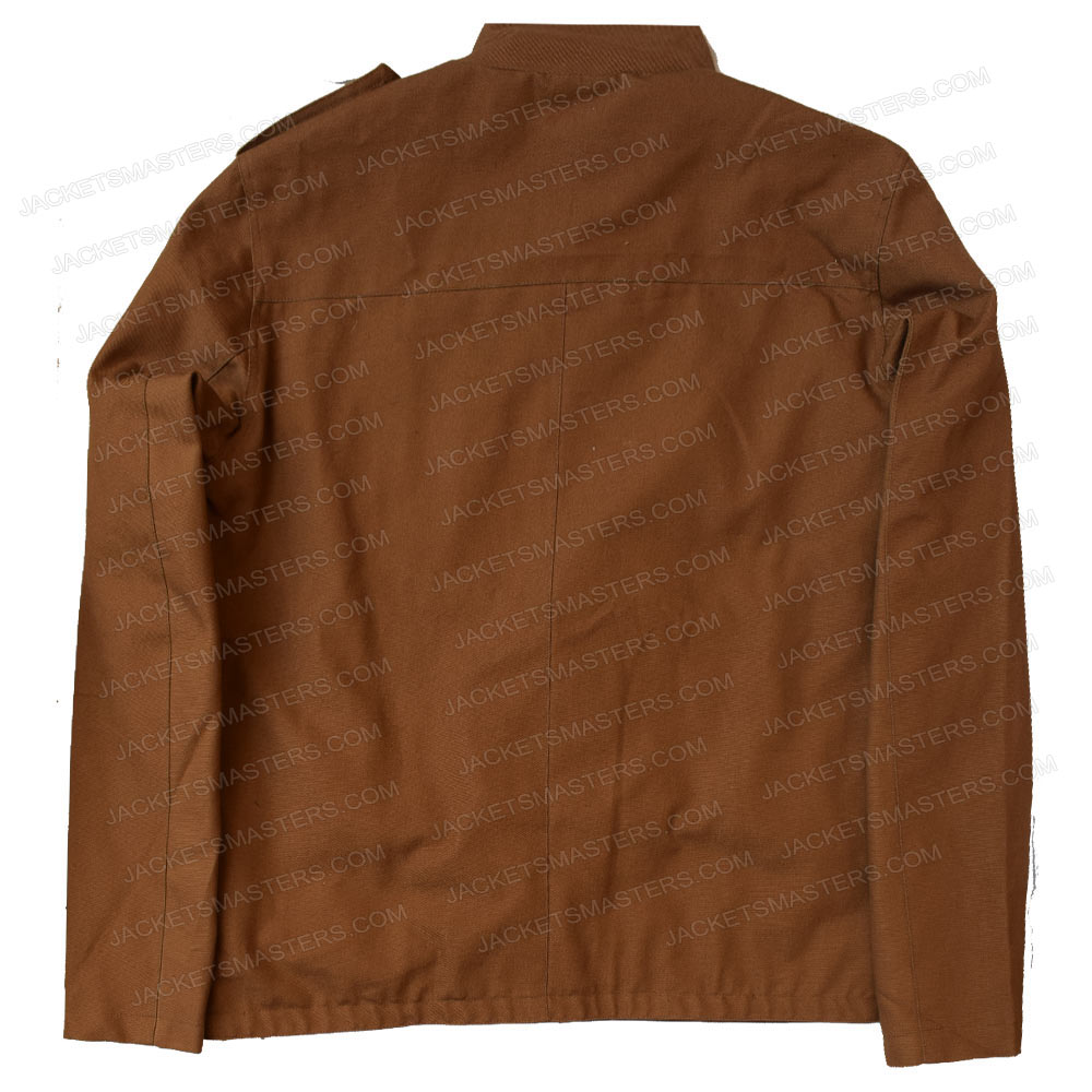 Gemini Man Benedict Wong Brown Jacket - Image 3