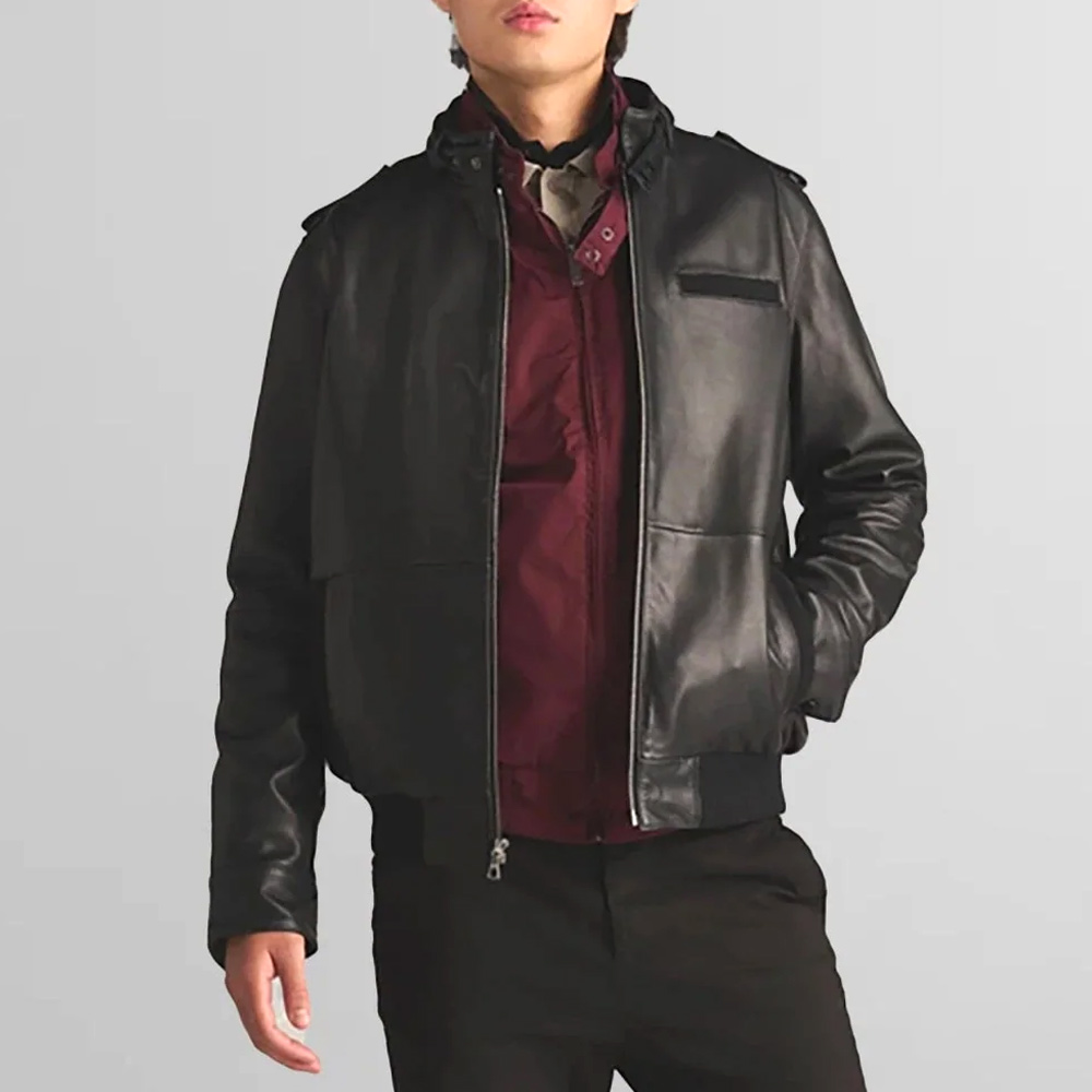 Members Only Iconic Leather Jacket - Image 4