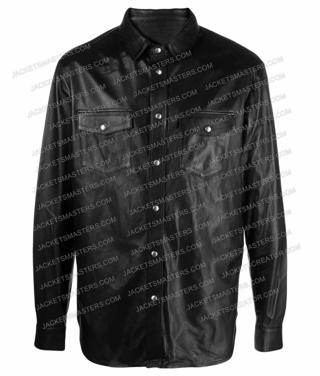 Mickey Rourke Section 8 Leather Jacket - Image 4