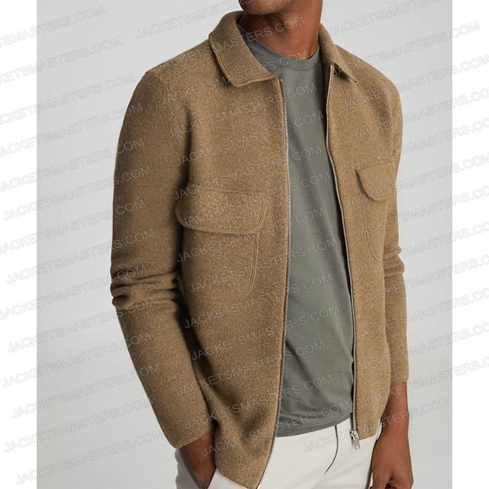 Evil Season 2 Mike Colter Wool Brown Jacket - Image 4