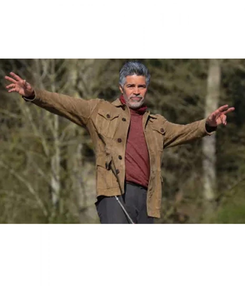 Esai Morales Mission Impossible 7 Suede Leather Jacket