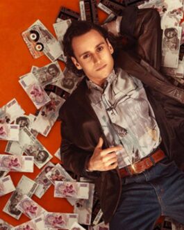 Mixed by Erry Giuseppe Arena Leather Jacket