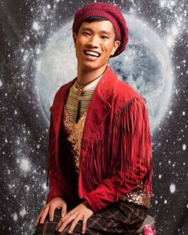 Moon Manor Kit Dezolt Fringe Red Suede Jacket