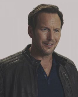 Patrick Wilson Moonfall Black Leather Jacket