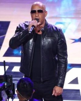 Vin Diesel NBA All Star Leather Jacket