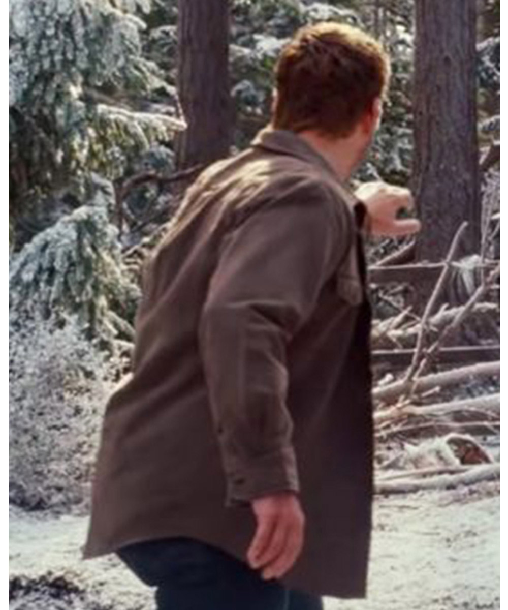 Chris Pratt Jurassic World Dominion Cotton Brown Jacket - Image 3