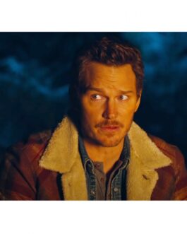 Owen Grady Jurassic World Dominion Shearling Plaid Jacket