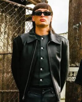 Peso Pluma Peso Completo Leather Jacket