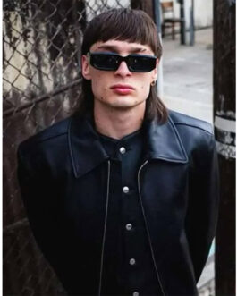 Peso Pluma Peso Completo Leather Jacket