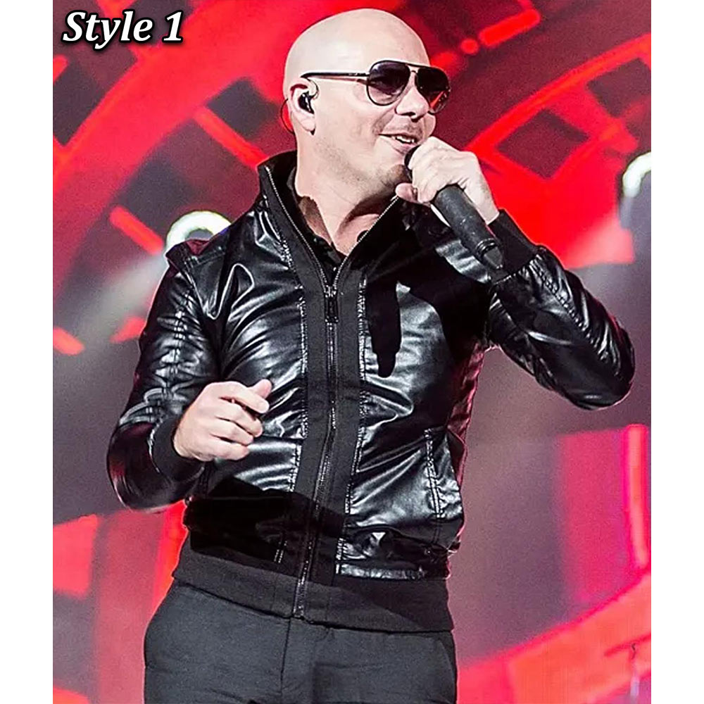 Pitbull Leather Bomber Jacket - Image 6