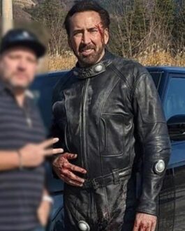 Hero Prisoners of The Ghostland Biker Black Leather Jacket