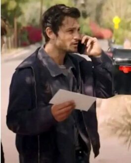 Shiloh Fernandez Private Property Black Cotton Jacket