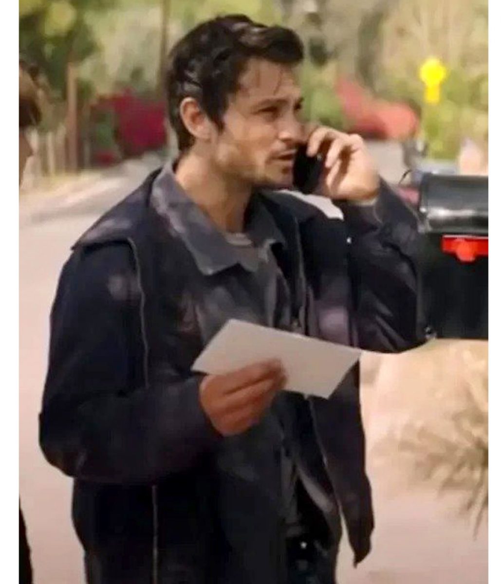 Shiloh Fernandez Private Property Black Cotton Jacket