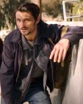 Shiloh Fernandez Private Property Black Cotton Jacket