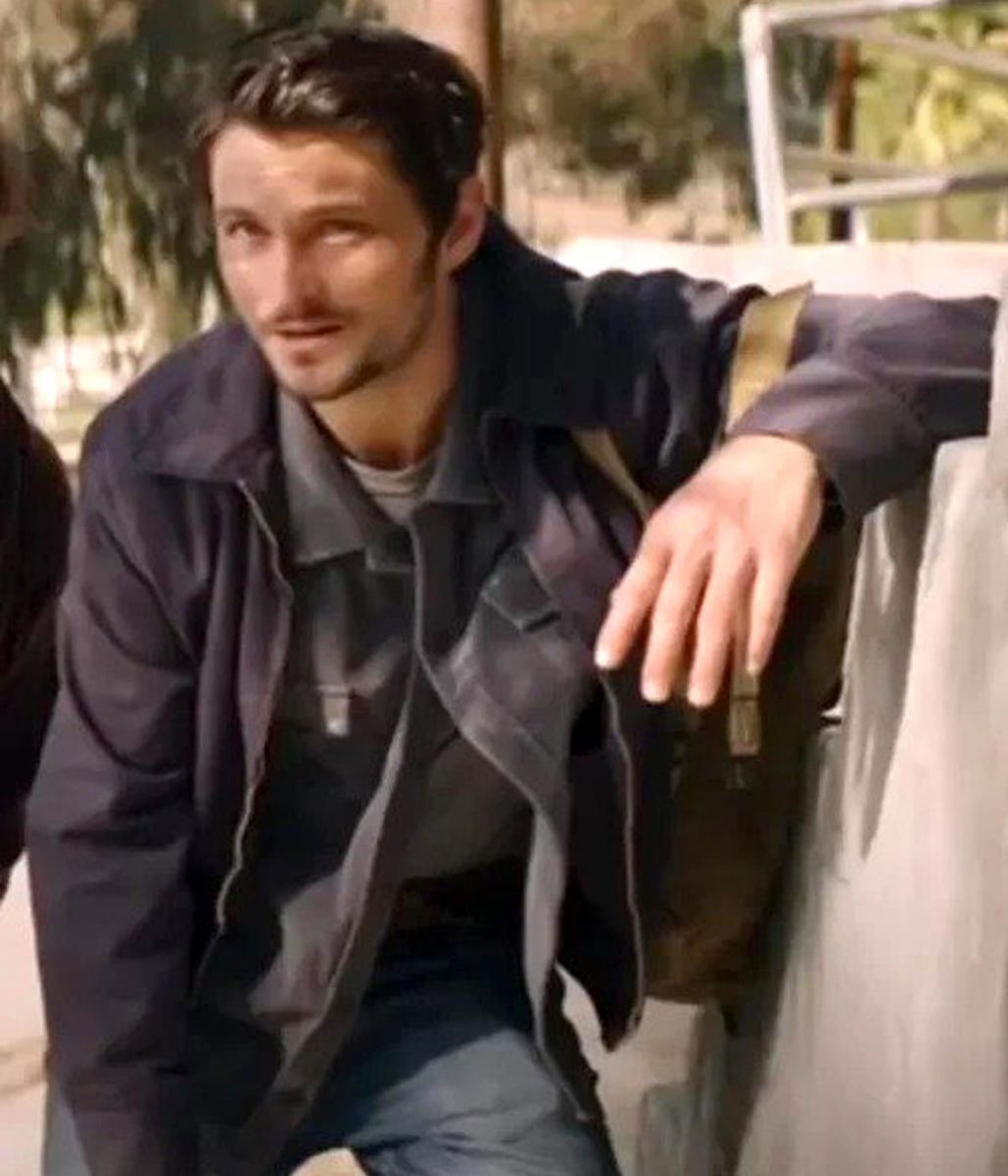 Shiloh Fernandez Private Property Black Cotton Jacket - Image 2