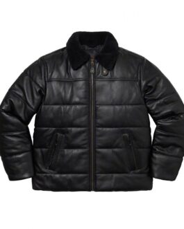 Puffer Fur Collar Jacket