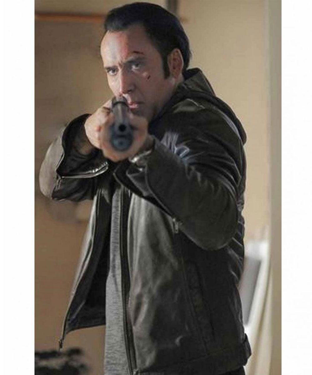 Nicolas Cage Rage Brown Leather Jacket - Image 5