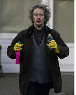 Lars Brygmann Riders of Justice Brown Jacket