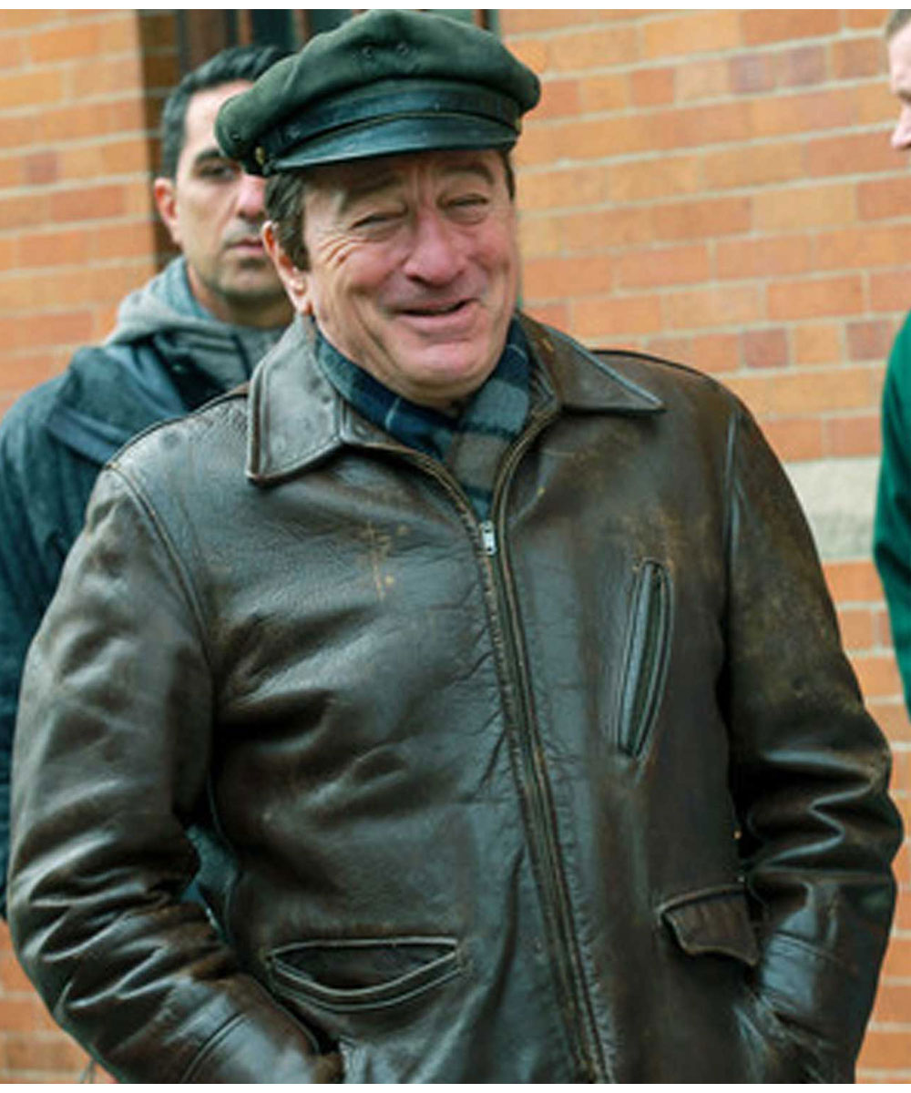 Robert Anthony De Niro The Irishman Leather Jacket - Image 12