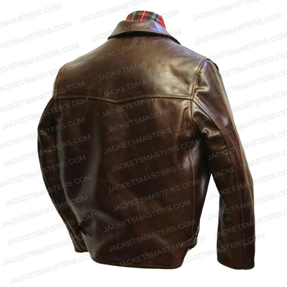 Robert Anthony De Niro The Irishman Leather Jacket - Image 3